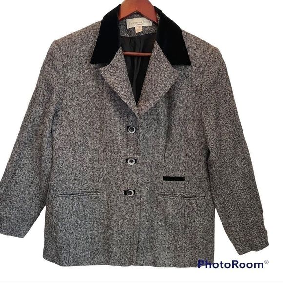 Vintage Proportion Petite Wool jacket size 16 - Picture 1 of 6